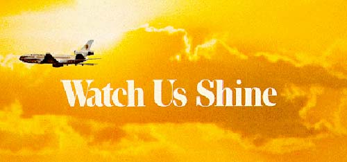 National Airlines Watch Us Shine ad campaign in the late 70s