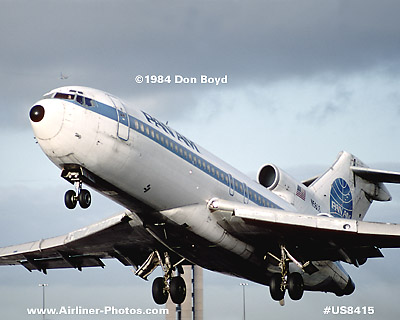 1984 - Pan Am B727-51 N5608 Clipper Yankee Ranger (ex National) aviation airline stock photo #US8415