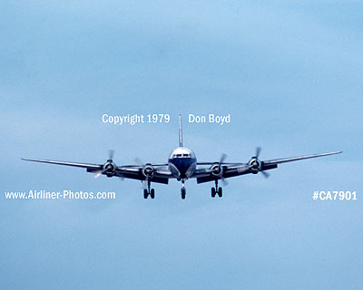 1979 - TAN Carga DC-6A HR-TNQ (ex N6260C) aviation cargo airline stock photo #CA7901
