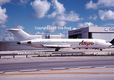 1999 - Allegro B727-200 C-GOKF aviation airline stock photo #CA9901