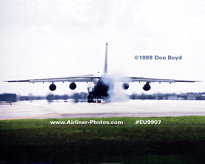 1999 - Heavylift Antonov An-124-100 landing at Miami aviation cargo airline stock photo #EU9907