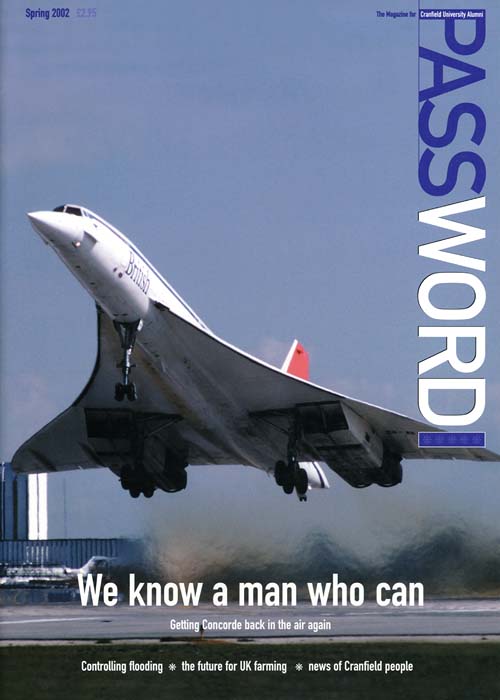 2002 - Password, Cranfield Universitys Alumni magazine