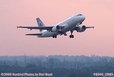 Air Canada A319-114 C-FYJB aviation airline stock photo #6344