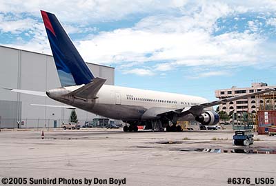 ABX Air (sold by Delta Airlines) B767-232 N104DA aviation airline stock photo #6376