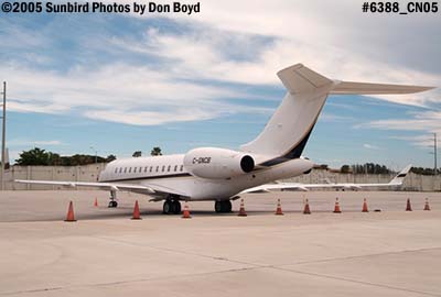 AIC Limited's (Hamilton, Ontario) Bombardier Global Express BD-700-1A10 C-GNCB corporate aviation stock photo #6388