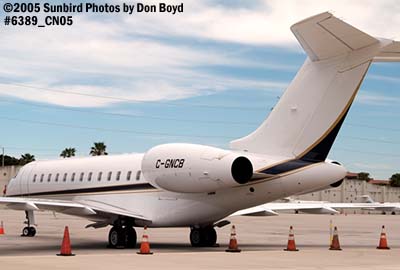 AIC Limited's (Hamilton, Ontario) Bombardier Global Express BD-700-1A10 C-GNCB corporate aviation stock photo #6389