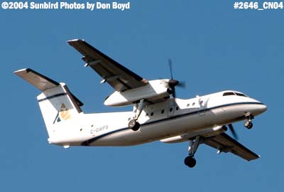 Regional Airlines 1 Ltd (Calgary) Dehavilland DHC-8-102 C-GWPS aviation stock photo #2646