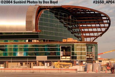 2004 - Concourse J under construction at Miami International Airport in December 2004 stock photo #2650