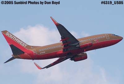 Southwest Airlines B737-7H4 N791SW aviation stock photo #6319
