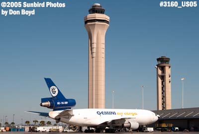 Gemini Air Cargo DC10-30F N607GC (ex Wardair C-GXRC, ex Finnair OH-LHE) cargo aviation stock photo #3160