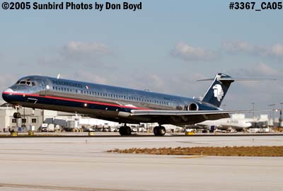 Aeromexico MD-88 N160PL aviation airline stock photo #3367