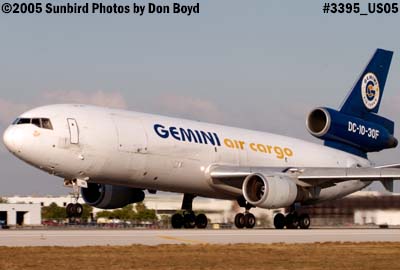 Gemini Air Cargo DC10-30(F) N601GC (ex Lufthansa D-ADAO) cargo aviation airline stock photo #3395