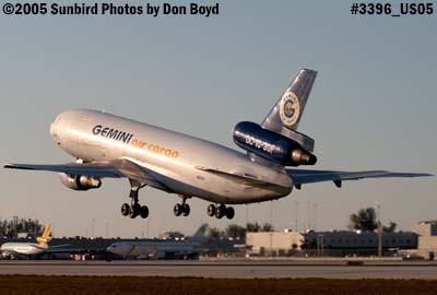 Gemini Air Cargo DC10-30(F) N601GC (ex Lufthansa D-ADAO) cargo aviation airline stock photo #3396
