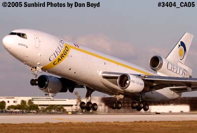 Cielos del Peru DC10-30F (AF) N831LA (ex Aeromexico XA-DUG, ex Leisure Air N831LA), cargo aviation stock photo #3404