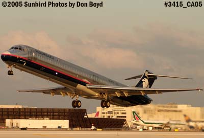 Aeromexico MD-83 EI-BTX aviation airline stock photo #3415