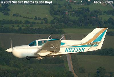 Air to air image of James (Jim) Criswells Bellanca 17-30A N8235R civil aviation stock photo #6375