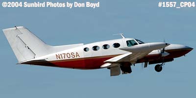 Island Wings Inc. Cessna C-402A N170SA corporate aviation stock photo #1557