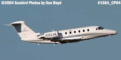 N-163-JM LLC's (Scottsdale, AZ) Cessna C-650 N163JM corporate aviation stock photo #1584