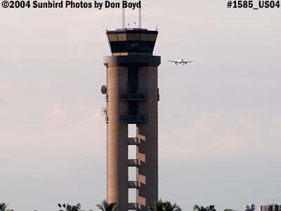 FAA Air Traffic Control Tower at Ft. Lauderdale-Hollywood International Airport aviation stock photo #1585