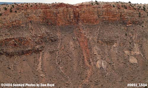 Meteor Crater, Arizona, landscape stock photo #0651