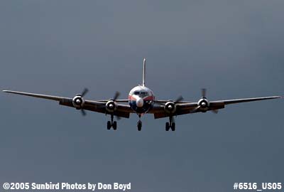 Florida Air Transport DC-6A N70BF cargo aviation stock photo #6516