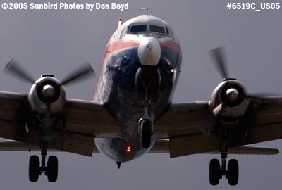 Florida Air Transport DC-6A N70BF cargo aviation stock photo #6519C