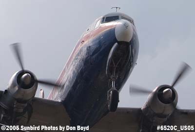 Florida Air Transport DC-6A N70BF cargo aviation stock photo #6520C