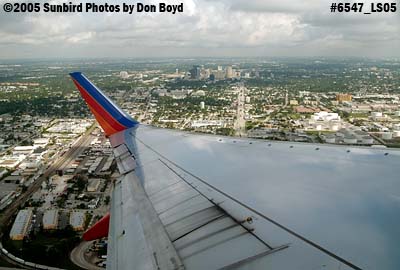 2005 - Downtown Ft. Lauderdale landscape aerial stock photo #6547