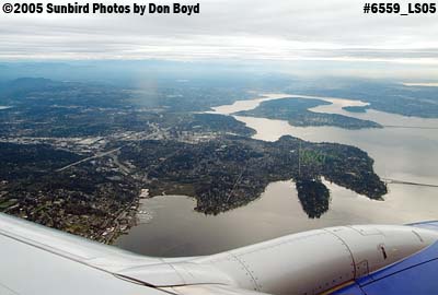 2005 - Yarrow Point, Seattle, aerial landscape stock photo #6559