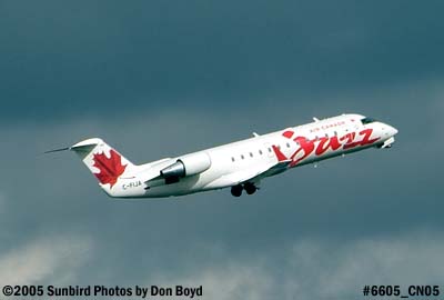 Air Canada Jazz Air Bombardier CL-600-2B19 C-FIJA aviation airline stock photo #6605