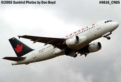 Air Canada Airbus A319-114 C-GBIA aviation airline stock photo #6616