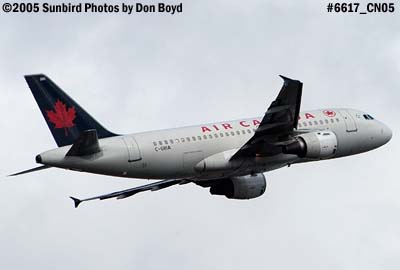Air Canada Airbus A319-114 C-GBIA aviation airline stock photo #6617