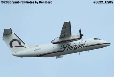 Horizon Air De Havilland DHC-8-202 N356PH aviation airline stock photo #6622