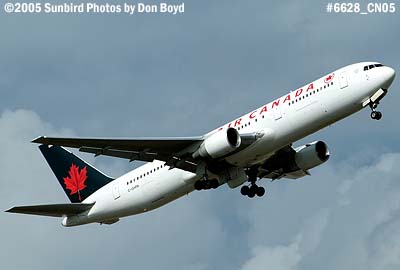 Air Canada B767-3YO C-GHPA (ex Spanair EC-548, Pluna EC-FHA, N250AP) aviation airline stock photo #6628