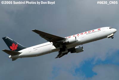 Air Canada B767-3YO C-GHPA (ex Spanair EC-548, Pluna EC-FHA, N250AP) aviation airline stock photo #6630