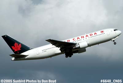 Air Canada B767-275 C-GPWB aviation airline stock photo #6640