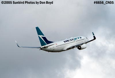 Westjet B737-76N C-GWSH aviation airline stock photo #6656