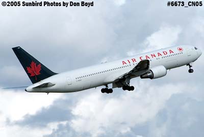 Air Canada B767-38E(ER) C-GDUZ (ex Asiana HL7266, ex Canadian Airlines International) aviation airline stock photo #6673