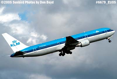 KLM B767-306/ER PH-BZG aviation airline stock photo #6679