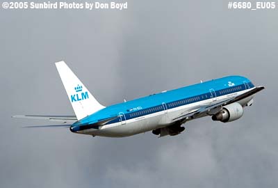 KLM B767-306/ER PH-BZG aviation airline stock photo #6680