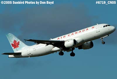 Air Canada A320-211 C-FDRH aviation airline stock photo #6719