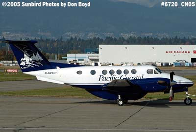 Pacific Coastal Beech 200 C-GPCP aviation airline stock photo #6720