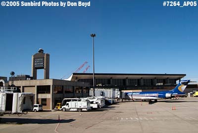 2005 - Exterior of Terminal C at Boston Logan International Airport aviation stock photo #7264