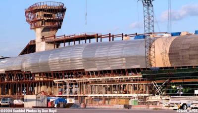 2004 - Concourse J under construction at Miami International Airport in December 2004 stock photo #2649