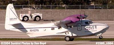 Chalk's Ocean Airways Grumman G-73 N142PA aviation airline stock photo # 1580