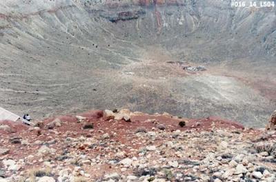Meteor Crater landscape stock photo #016_14_LS04