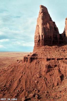 Monument Valley landscape stock photo #027_24_LS04