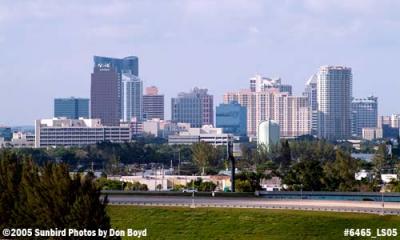 Downtown Ft. Lauderdale landscape stock photo #6465