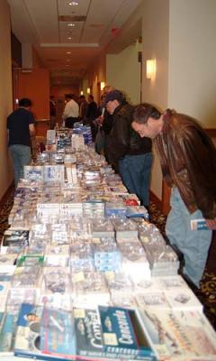 Vendors in the long hall at the 2005 Boston Airline Show, photo #7213