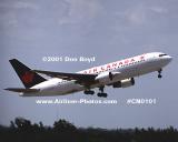 2001 - Air Canada B767-233/ER C-FBEG takeoff aviation airline stock photo #CN0101